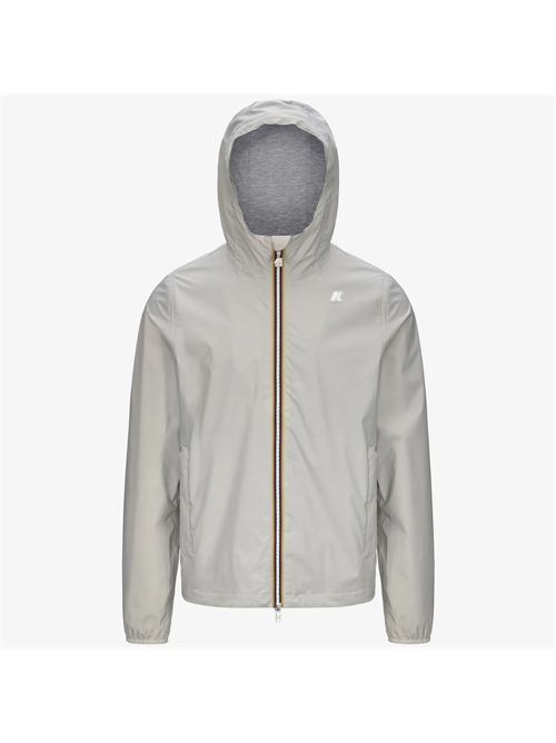 >Giacca uomo in tessuto nylon strech colore beige K-WAY | JACK K3123UW634